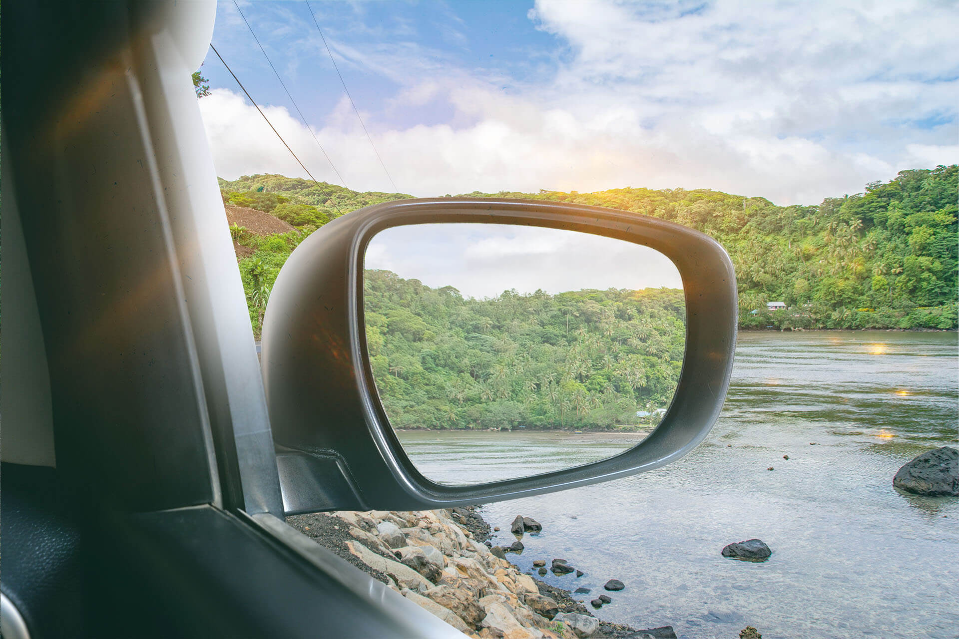 Roadside in American Samoa